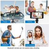 3-in-1 Selfie Stick Tripod with Bluetooth Remote