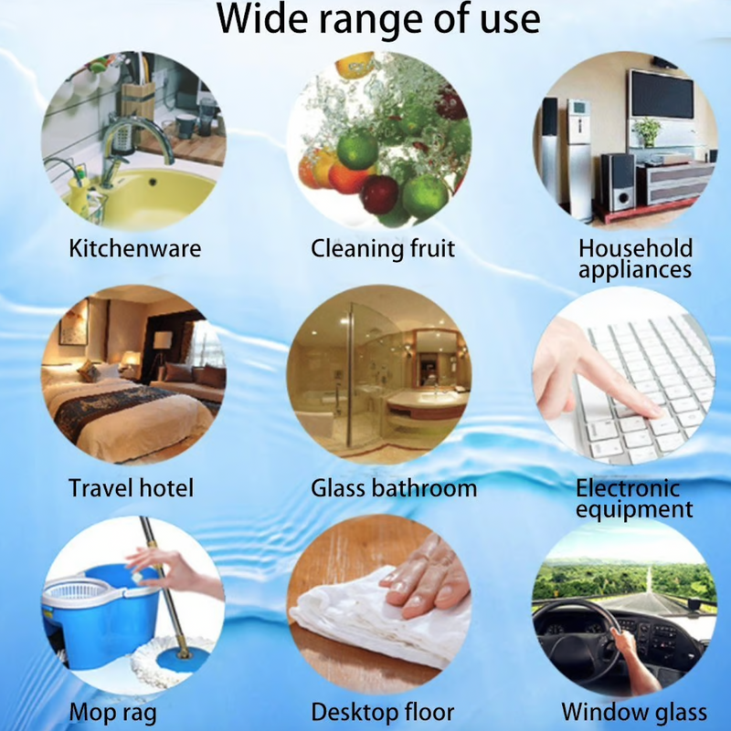 Active Oxygen Cleaner Tablets 💧✨ for Kitchen, Clothes & Shoes (10 Pcs)