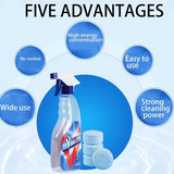 Active Oxygen Cleaner Tablets 💧✨ for Kitchen, Clothes & Shoes (10 Pcs)