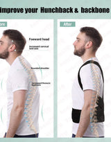 Breathable and Adjustable Posture Corrector Belt for Men and Women
