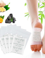 Detox Foot Patches 10 Adhesive Pads Kit Natural Unwanted