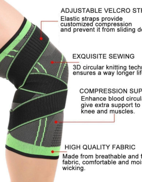 Knee Compression Sleeve, Knee Support for Sports Workout (Pack of 1)
