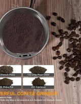 Portable Electric Coffee Grinder Spice & Coffee Bean Grinder