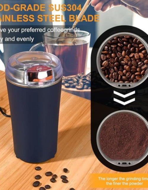 Portable Electric Coffee Grinder Spice & Coffee Bean Grinder